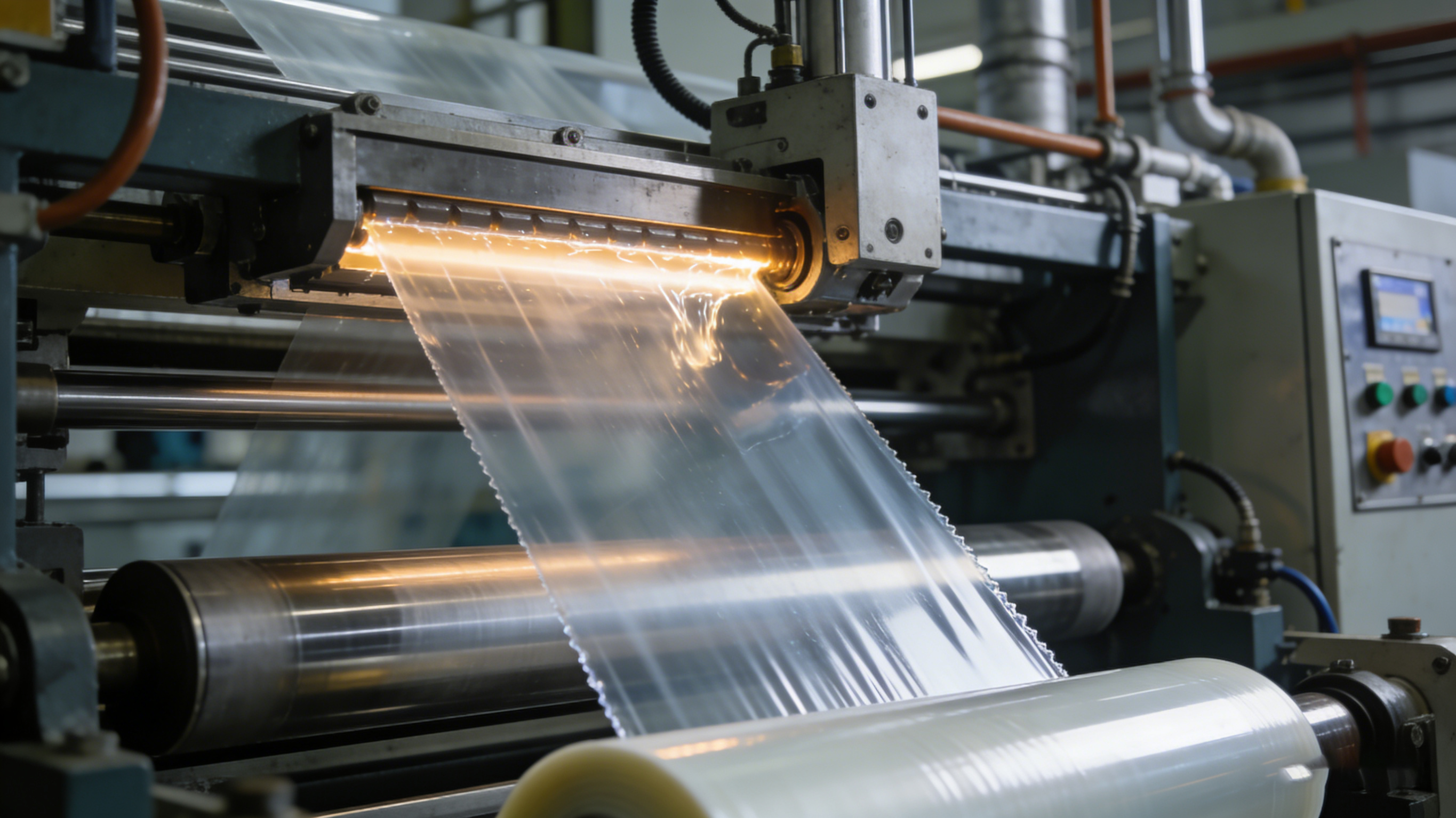 cast film extrusion machine