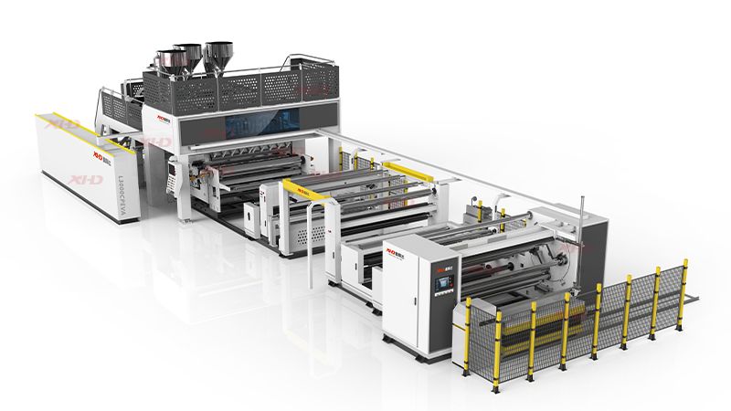 PE breathable film machine