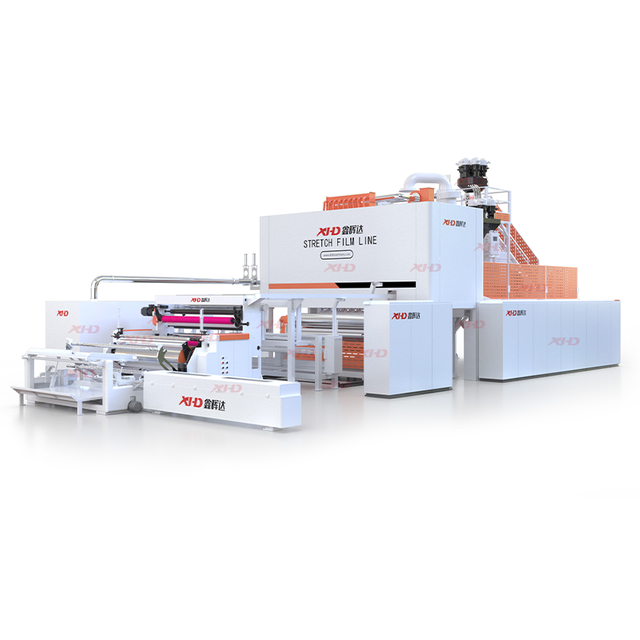 2000 mm automatic jumbo roll stretch film machine