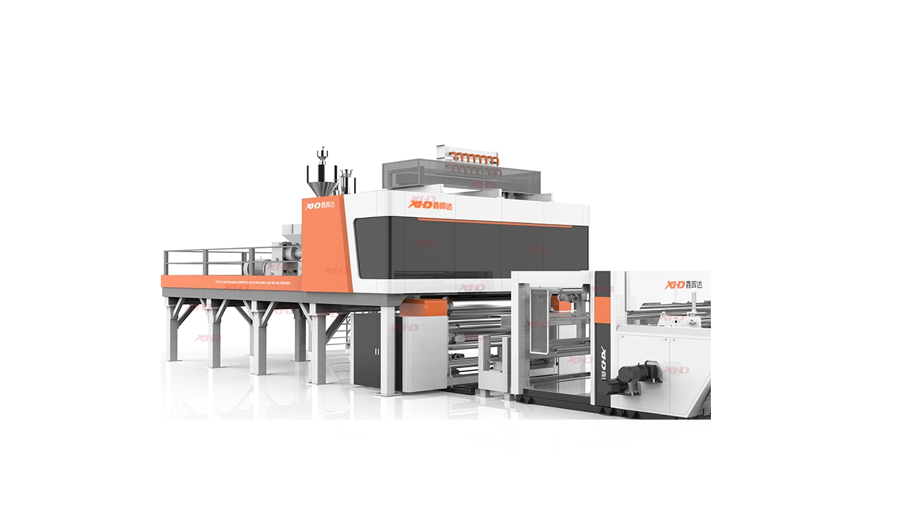 D&eacute;ballage du film &eacute;tirable coul&eacute; automatique LLDPE de 2 000 mm