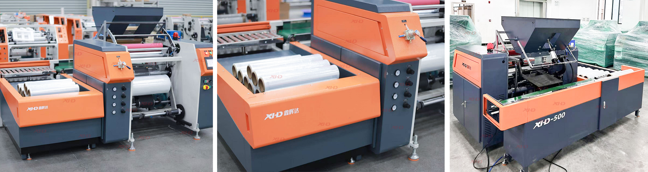 Stretch film rewinder