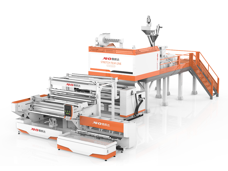 automatic stretch film machine