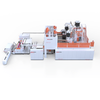 Jumbo roll stretch film machine