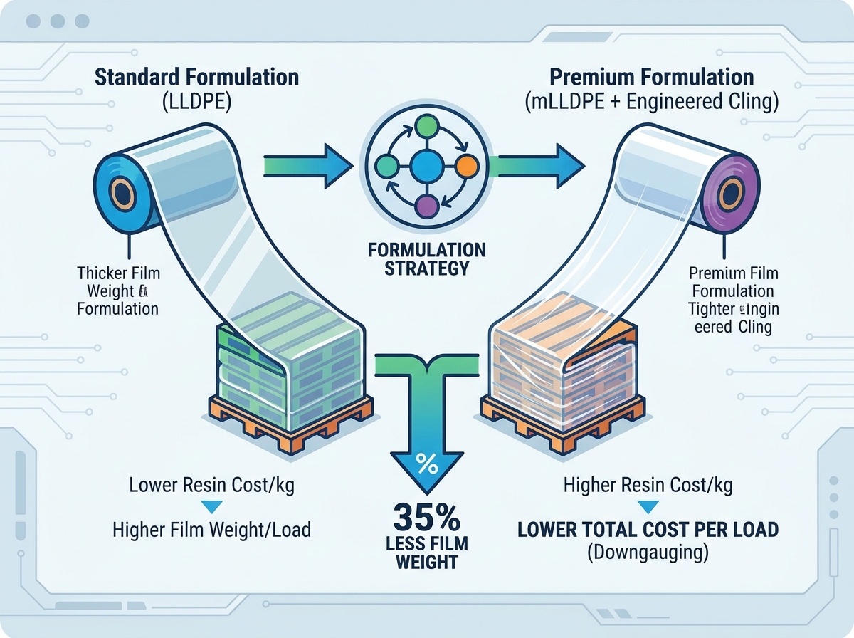 Stretch Film Manufacturing and Polymer Extrusion Rollers